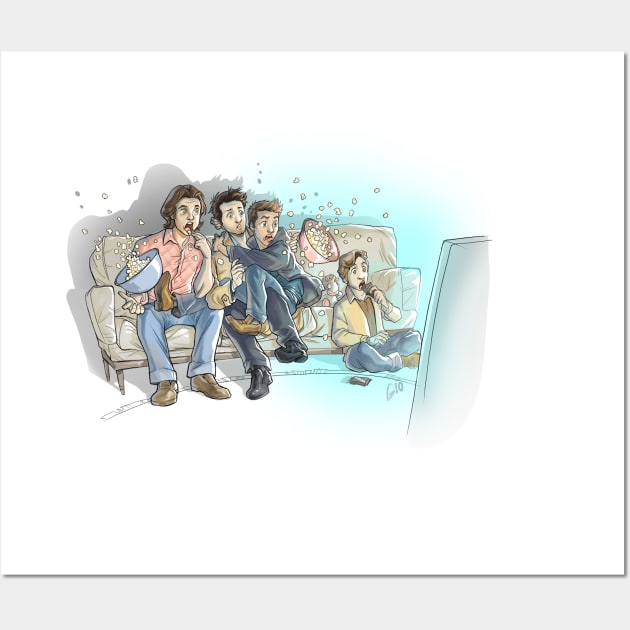 Team Free Will 2.0 Premiere Night Wall Art by GioGui